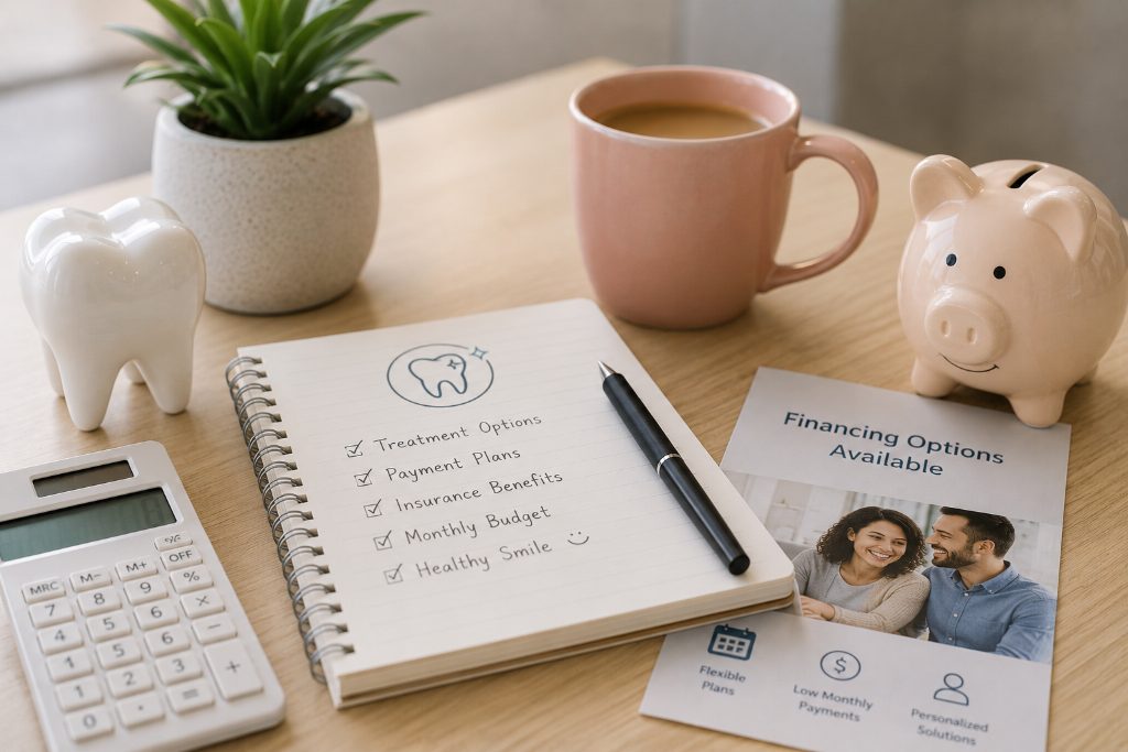 Dental treatment finance and payment options