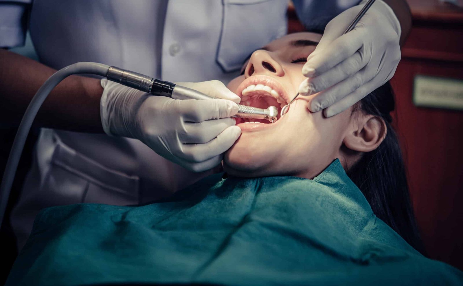 Oral surgery dental procedure
